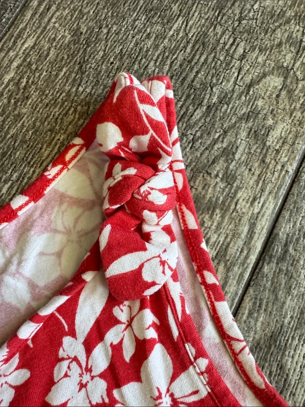 Children's Red Floral A-Line Dress